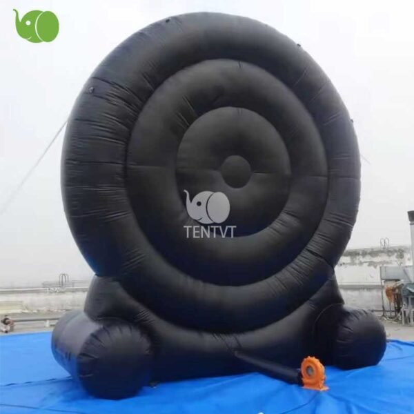 10Ft Giant Inflatable Soccer Darts Board Outdoor Dart Board with 8 Soccer Balls - Image 4