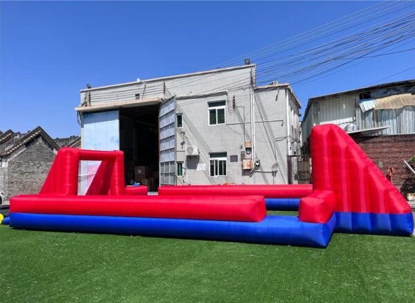 Inflatable Football Soccer Pitch Court for School Playground Family Team Games - Image 2