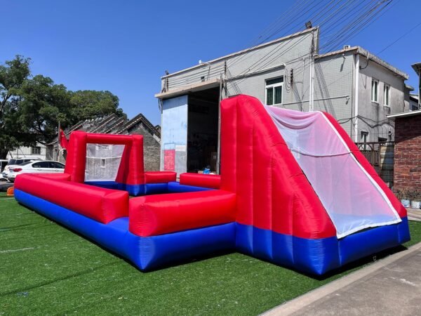 Inflatable Football Soccer Pitch Court for School Playground Family Team Games - Image 3