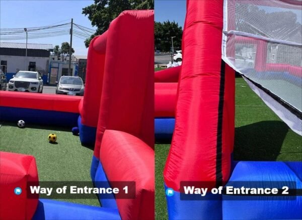 Inflatable Football Soccer Pitch Court for School Playground Family Team Games - Image 5