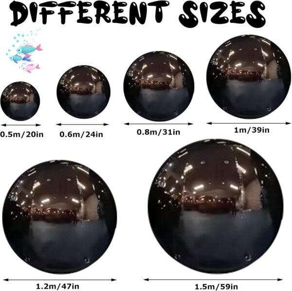Giant inflatable mirror ball