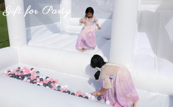 Inflatable Bounce House with Slide and Ball Pit