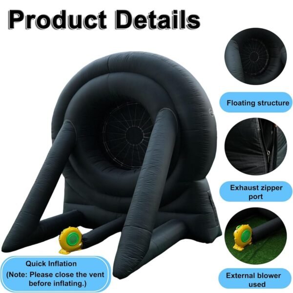 Giant Inflatable Dart Board Oxford Cloth Soccer Dart Board Backyard Soccer Games - Image 3