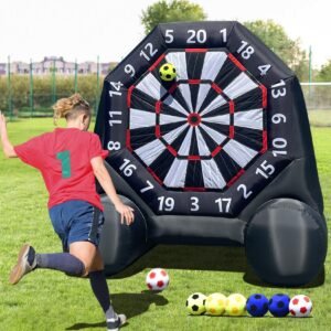 Inflatable Football Kick Dart Game