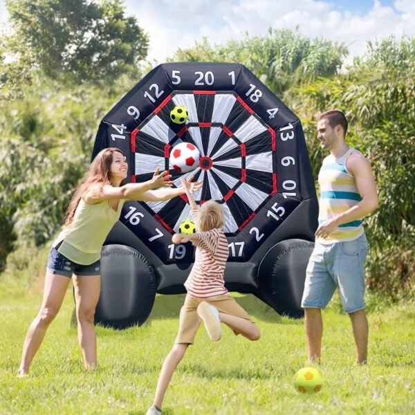 Inflatable Football Kick Dart Game
