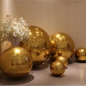 Inflatable Mirror Ball Gold