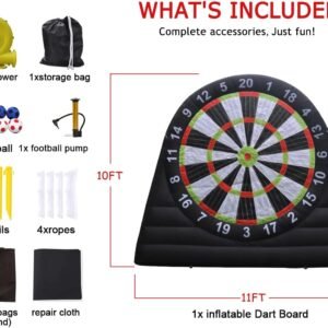 Inflatable Soccer Darts Board
