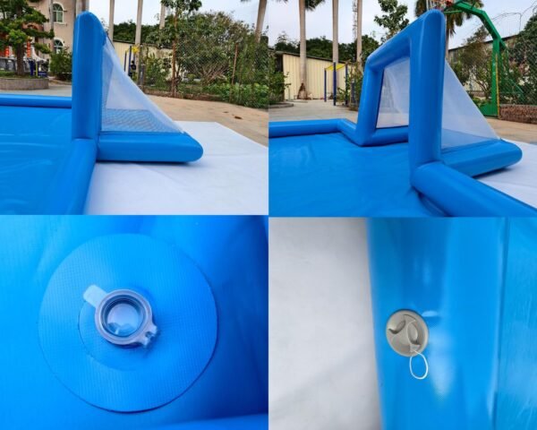 26ft Inflatable Soccer Field Outdoor Inflatable Football Field Pool Family Backyard Pool Football Game - Image 4