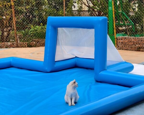 26ft Inflatable Soccer Field Outdoor Inflatable Football Field Pool Family Backyard Pool Football Game - Image 2