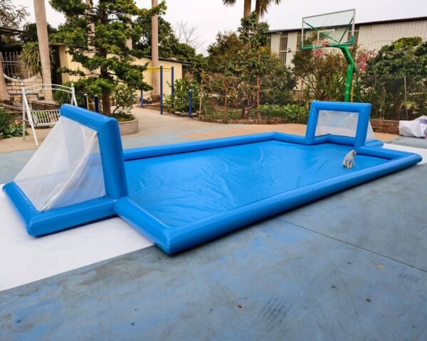 26ft Inflatable Soccer Field Outdoor Inflatable Football Field Pool Family Backyard Pool Football Game - Image 3