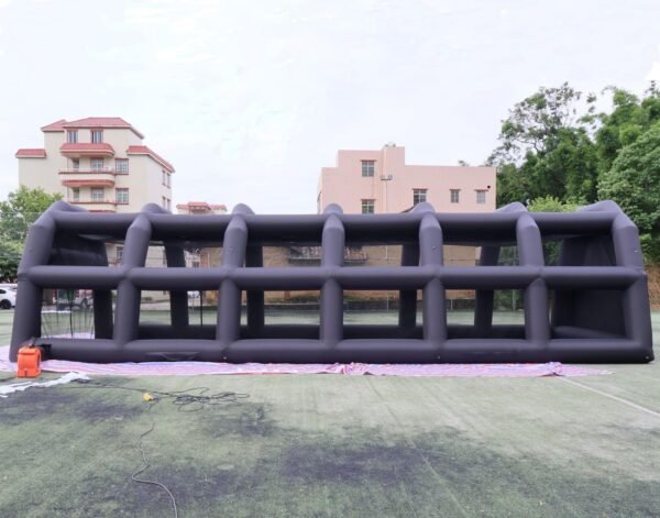 Inflatable Tennis Tent Cage Football Court Cage Inflatable Baseball Field Softball Batting&Pitching Cage 40'x14'x11' - Image 4