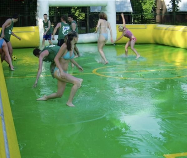 PVC Inflatable Water Football Field 13 * 6m Inflatable Sport Game - Image 3