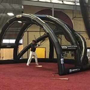 Air Tight Inflatable Cage Baseball Softball Batting Pitching Backstop 23'X16'X13'