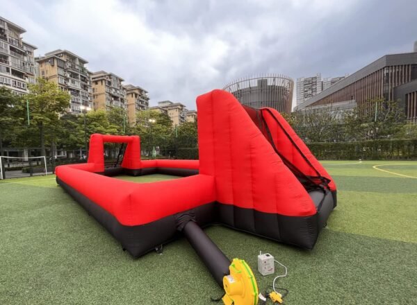 40ft x 20ft Outdoor Inflatable Soccer Field Inflatable Football & Soccer Pitch Court for School Playground/Family/Team Games - Image 2