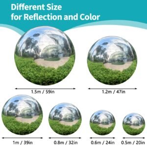 Silver Inflatable Mirror Ball