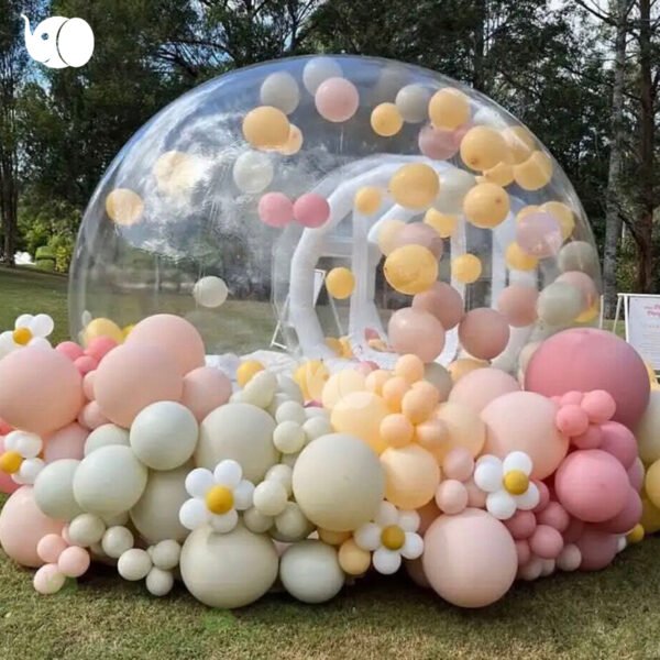 Kid-Safe 3M+2m Inflatable Bubble House: Backyard Play Domes for Family Adventures - Image 5